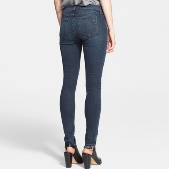 Rag & Bone 'Loreto' Skinny Dark Wash Jeans - Picture 13 of 13